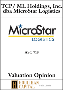 Microstar - ASC 718 - Valuation Opinion Tombstone