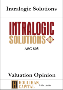 Intralogic Solutions - ASC 805"