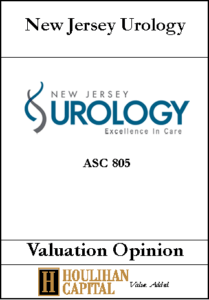 New Jersey Urology - ASC 805