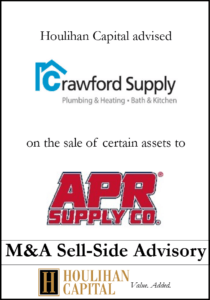 Crawford Supply- Financial Advisory Tombstone"