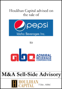 Idaho Beverage - Financial Advisory Tombstone