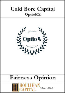OptioRX - Fairness Opinion