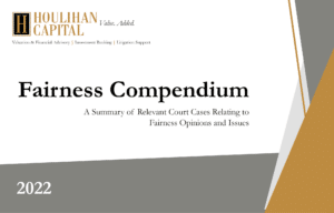 Houlihan Capital Fairness Compendium 2021