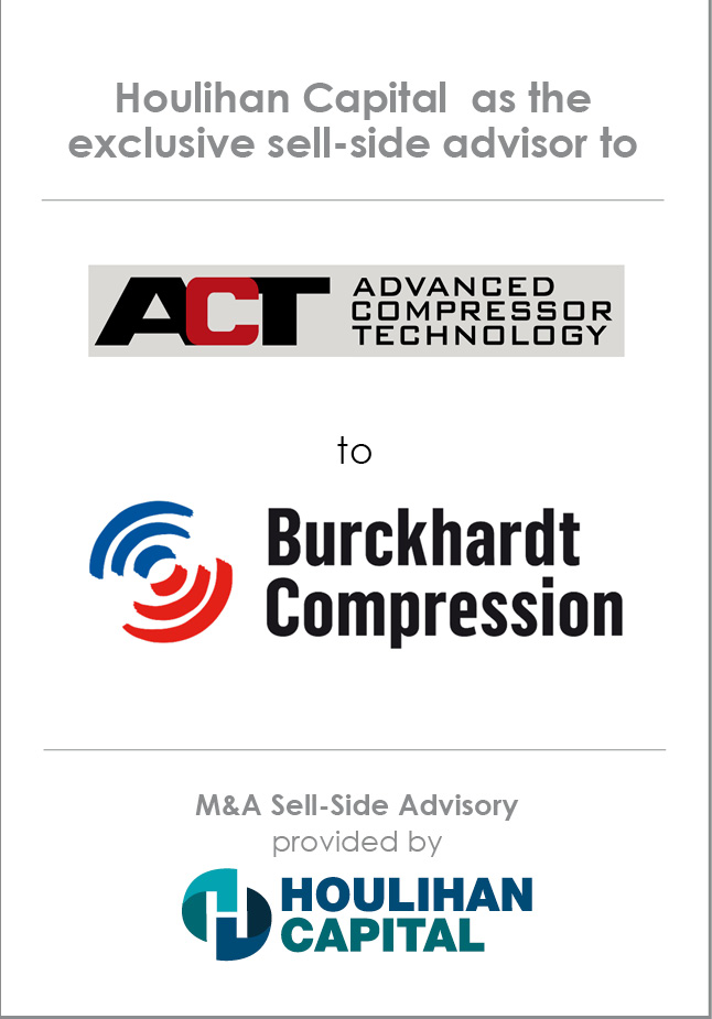 Advanced Compressor Technology Financial Advisory tombstone