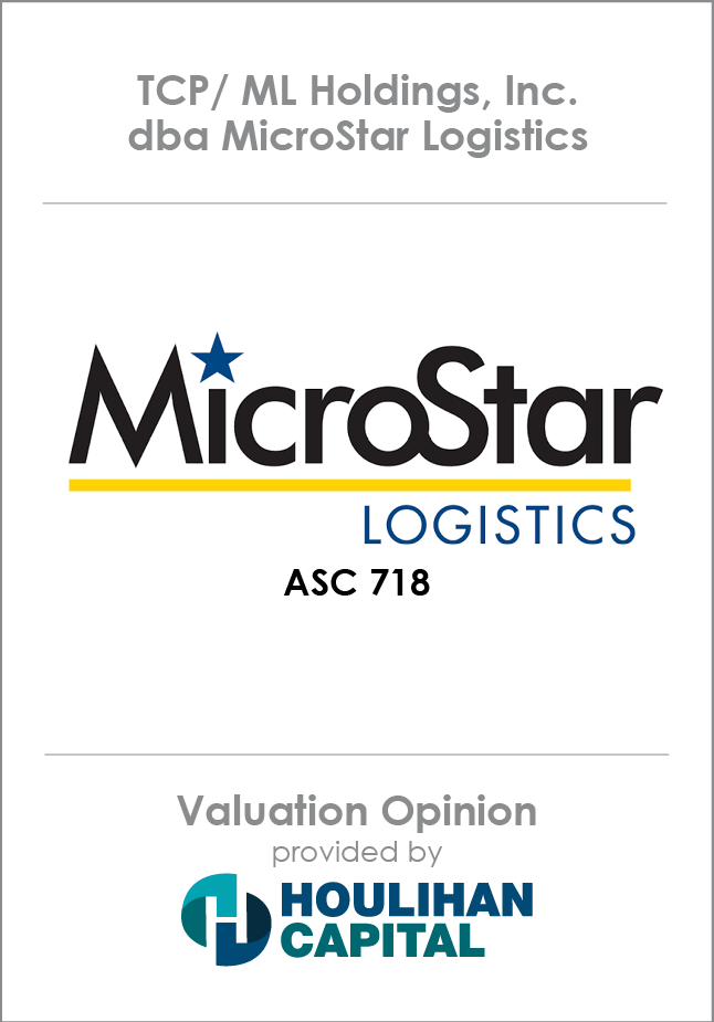 TCP/ML Holdings (MicroStar) Valuation Opinion tombstone