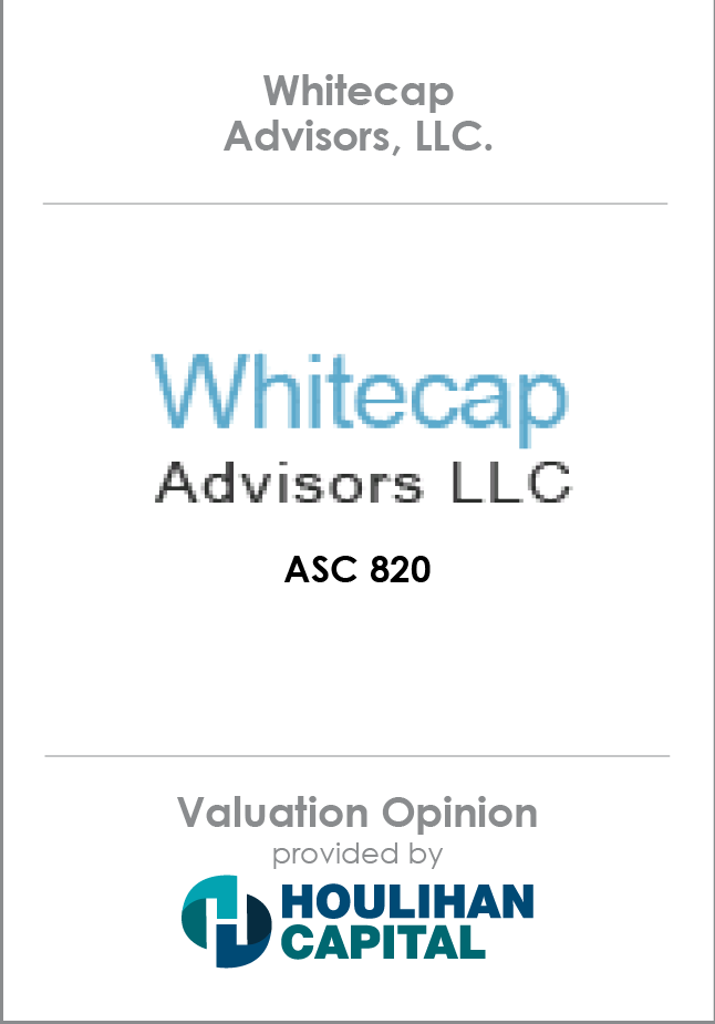 Whitecap Advisors Valuation Opinion tombstone