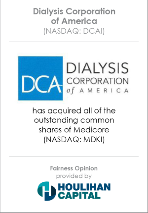 Fairness_Opinion_Dialysis_Corporation_Healthcare