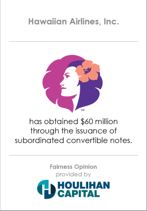 Fairness_Opinion_Hawaiian_Airlines_Transportation_and_Logistics