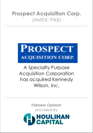 Fairness_Opinion_Prospect_Acquisition_Financial_Services