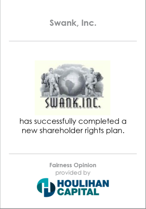 Fairness_Opinion_Swank_Inc_Consumer_Products
