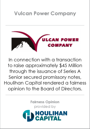 Fairness_Opinion_Vulcan_Power_Company_Energy_and_Infrastructure