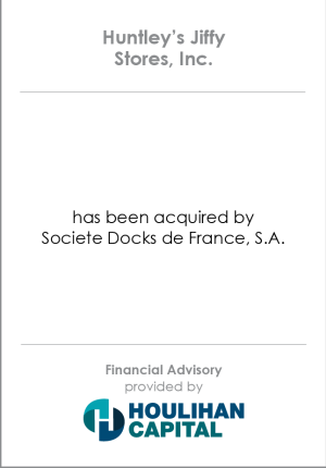 Financial_Advisory_Huntleys_Jiffy_Stores_Consumer_Products