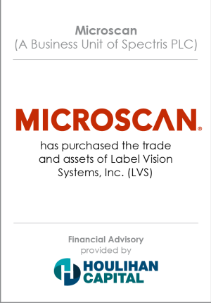 Financial_Advisory_Microscan_Technology
