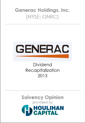 Solvency_Opinion_Generac_Dividend_Industrials