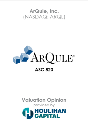 Valuation_Opinion_ArQule_Healthcare