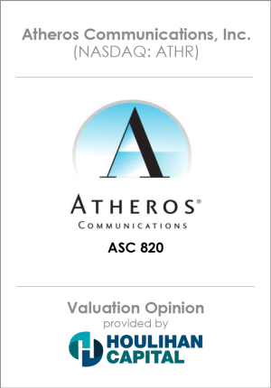 Valuation_Opinion_Atheros_Communications_Technology