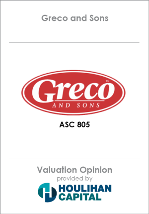 Valuation_Opinion_Greco_and_Sons_Consumer_Products