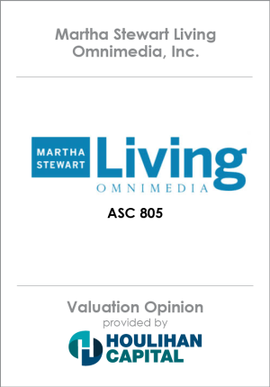 Valuation_Opinion_Martha_Stewart_Omnimedia_Consumer_Products