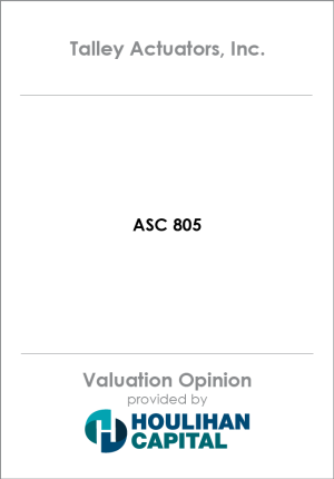 Valuation_Opinion_Talley_Actuators_Inc_Industrials